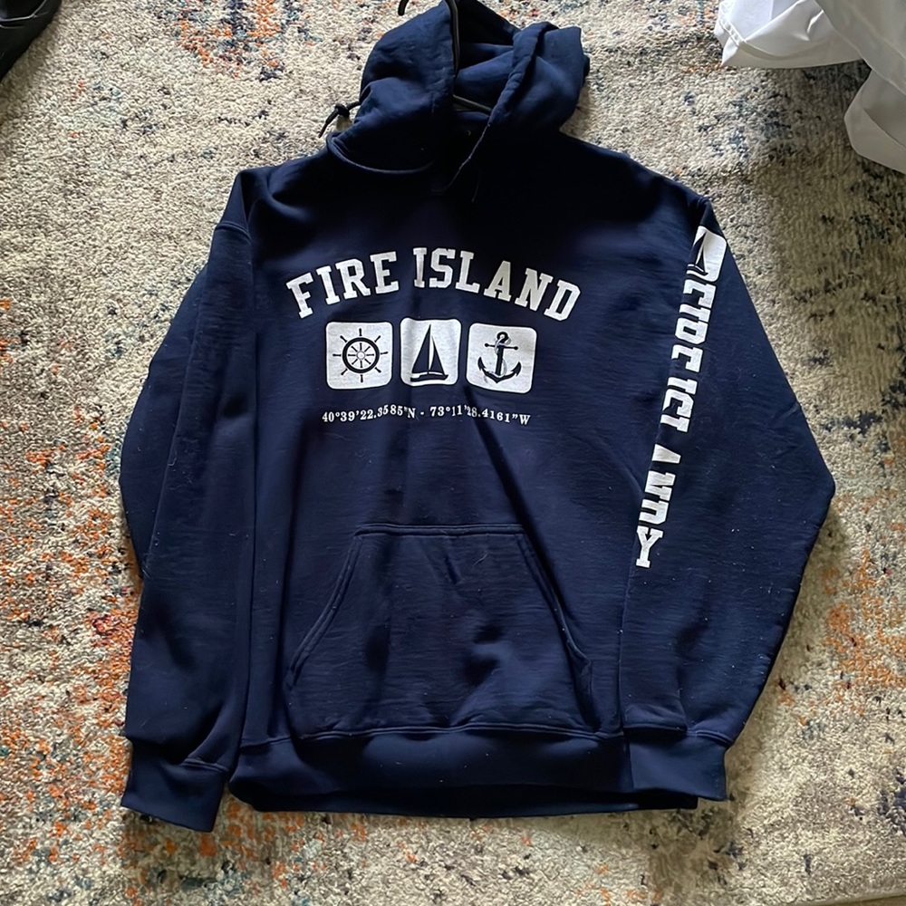 Fire island hoodie